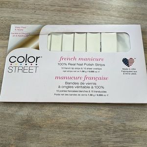 Colorstreet press-on French Manicure